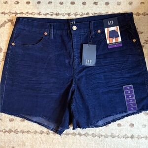 NWT Gap corduroy shorts size 16